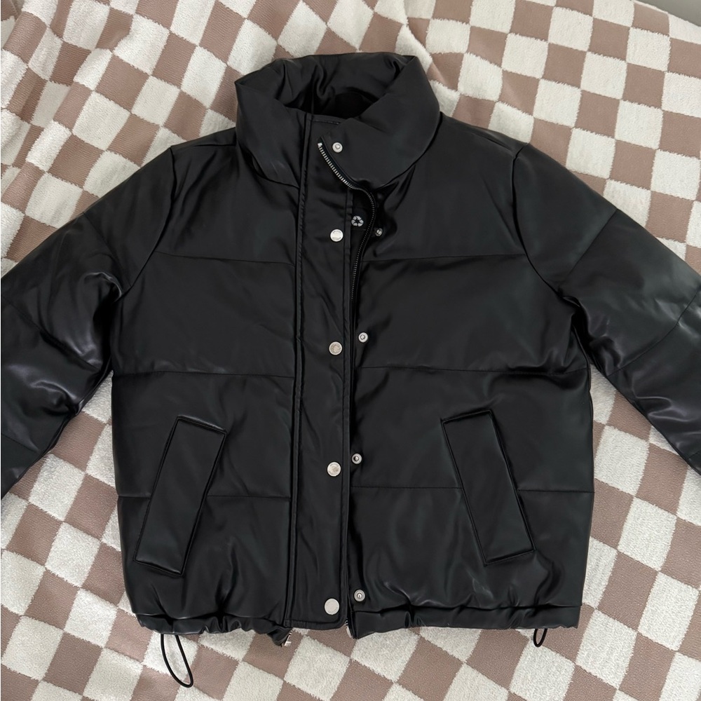 Hollister Black Puffer Jacket